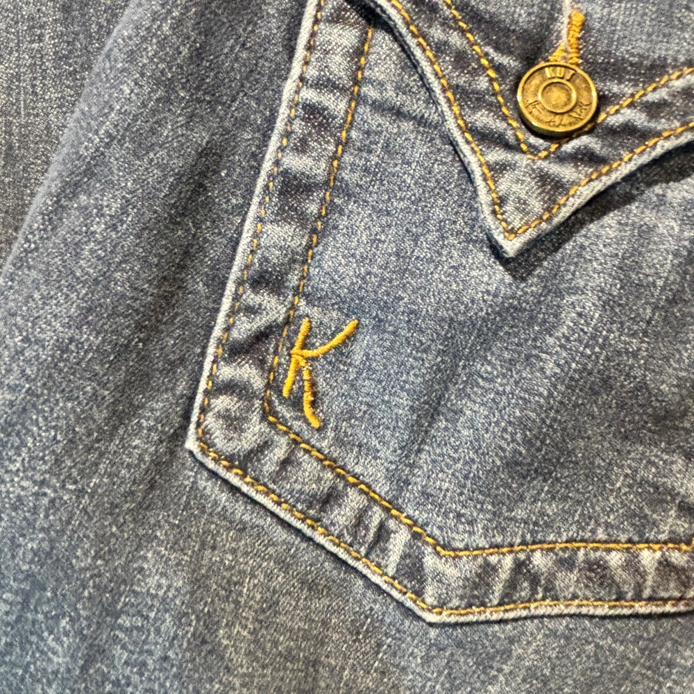 Kut from the Kloth Dark Blue Straight Leg Jeans - Picture 7 of 11